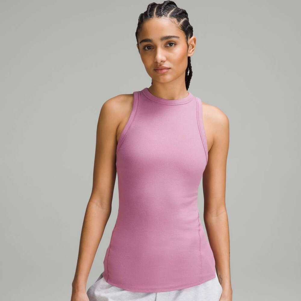 Lululemon Hold Tight Tank Top Velvet Dust Size 6